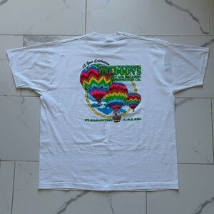Vintage 1990s 90s Professor Muldoon’s Hot Air Balloon Company T Shirt Tee XXL